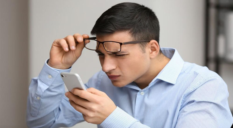مشکلات بینایی و درمان آن