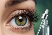 مرتب کردن مژه‌های طبیعی با برس تمیز مخصوص مژه