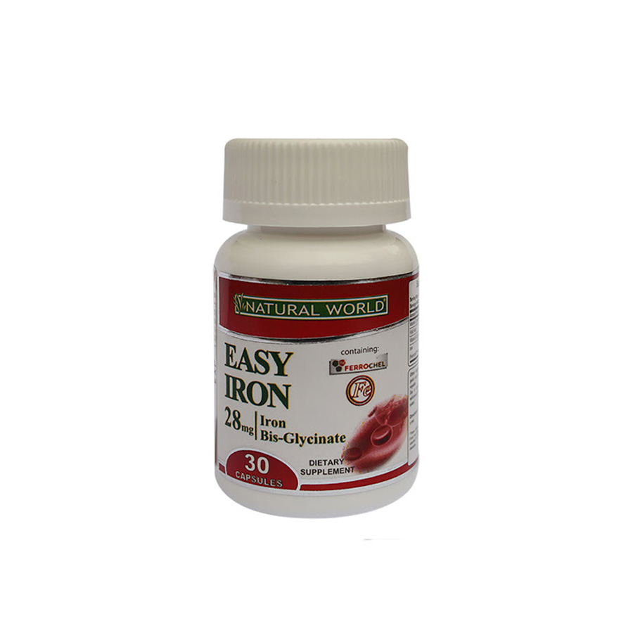 natural world Easy iron کپسول ایزی آیرون نچرال ورلد ۳۰ عددی