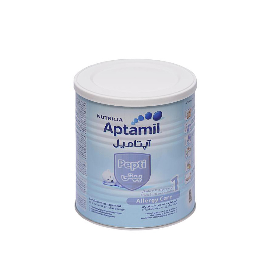 شیر خشک آپتامیل پپتی نوتریشیا مناسب ۰ تا ۶ ماه ۴۰۰ گرم