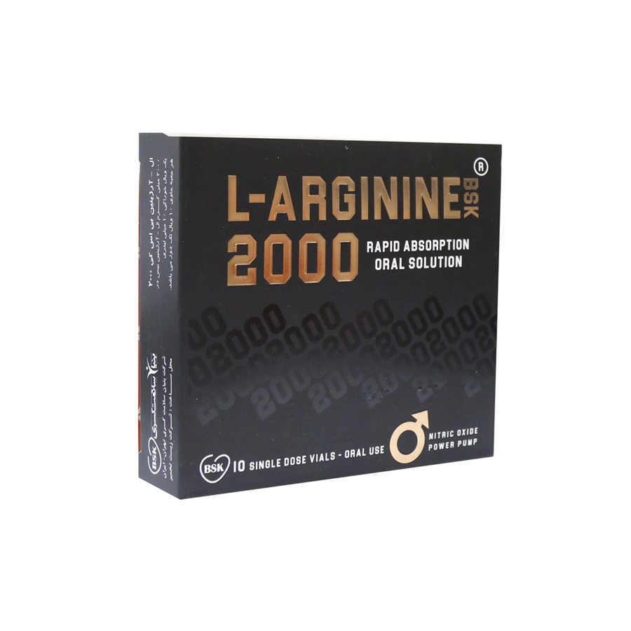 Larginine ال آرژنین 2000 میلی گرم بی اس کی 10 عدد