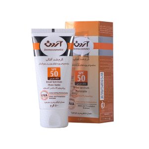 کرم ضد آفتاب آردن SPF50 مخصوص پوست چرب وزن 50 گرم