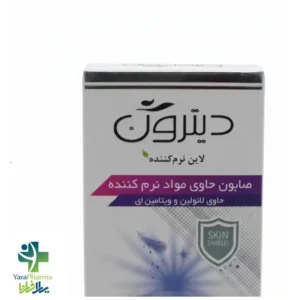 صابون لانولین دیترون حاوی ویتامین E مناسب پوست خشک و حساس