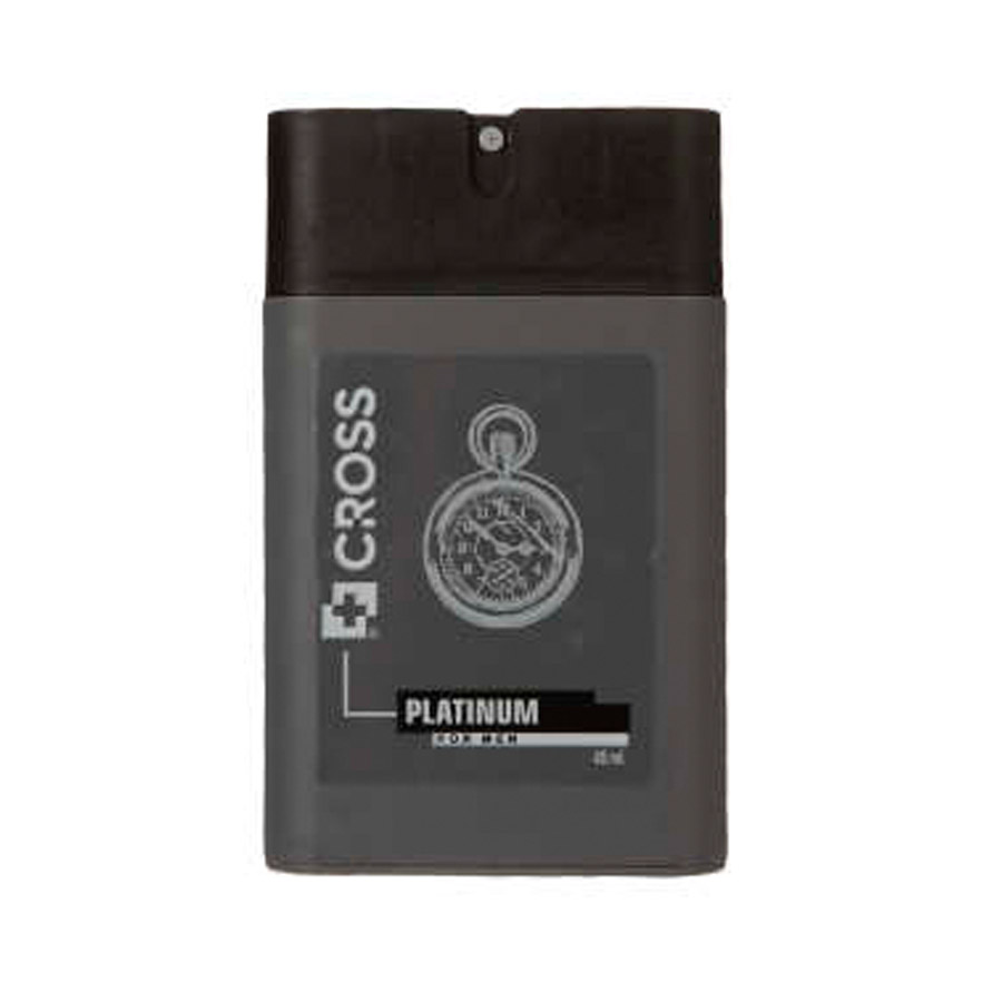 cross platinum عطر جیبی مردانه کراس مدل Platinum حجم 45 میلی لیتر