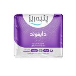 پد بهداشتی بالدار پنبه ریز مدل Diamond بسته سایز بزرگ 10 عددی
