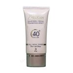 کرم ضدآفتاب با پوشش کرم پودری مدیسان انواع پوست +SPF 40