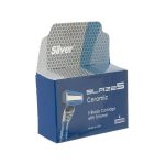 تیغ یدک اصلاح مردانه سیلور مدل Blaze5 بسته 4 عددی