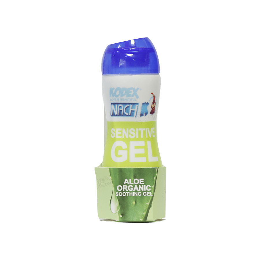 sensitive kodexgel ژل روان کننده حساس با طعم آلوئه ورا کدکس