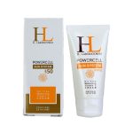 کرم ضد آفتاب بی رنگ اچ ال spf50 حجم 50 میلی لیتر
