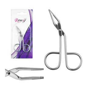 موچین قیچی ابرو رویژ مدل تیاتنیوم Rewij Tweezer Scissor