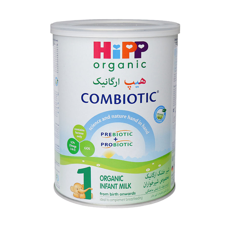 شیر خشک ارگانیک شماره 1 هیپ مخصوص شی شیر خشک ارگانیک شماره 1 هیپ مخصوص شیرخواران 350 گرم