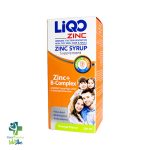 شربت لیکو زینک LIQO ZINC پرتقالی ابیان فارمد