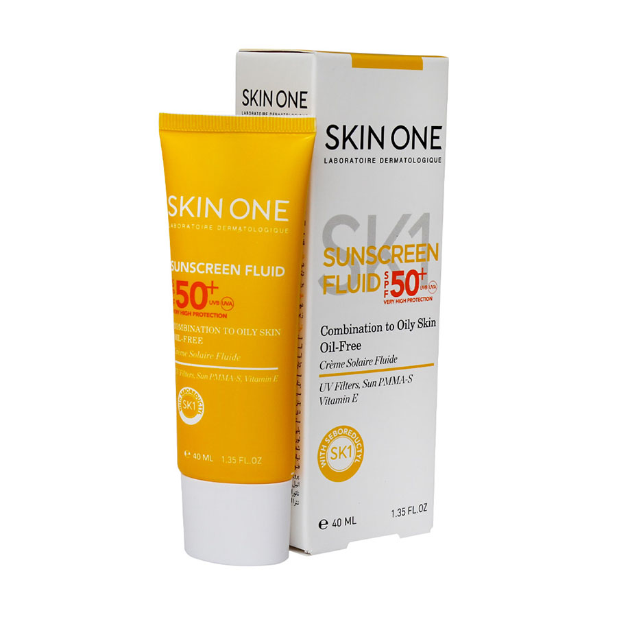 ضد آفتاب SPF50 فاقد چربی اسکین وان منا ضد آفتاب SPF50 فاقد چربی اسکین وان مناسب پوست مختلط تا چرب 40 میلی لیتر