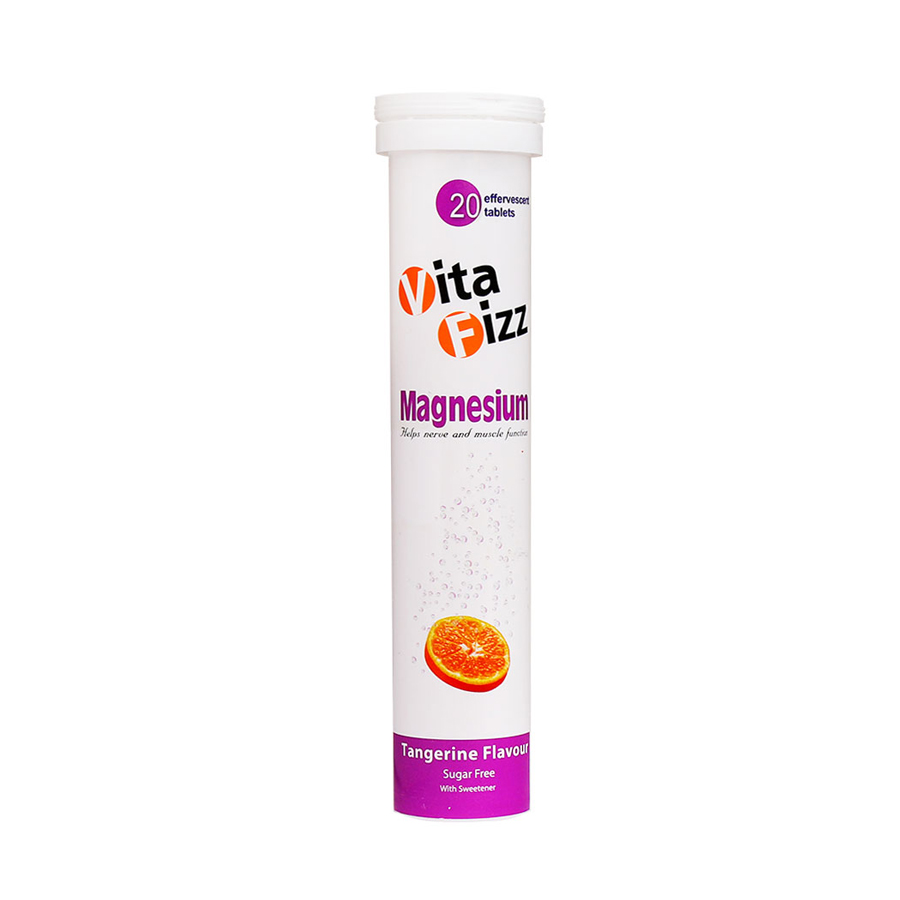 vita fizz قرص جوشان منیزیم ویتافیز 20 عدد