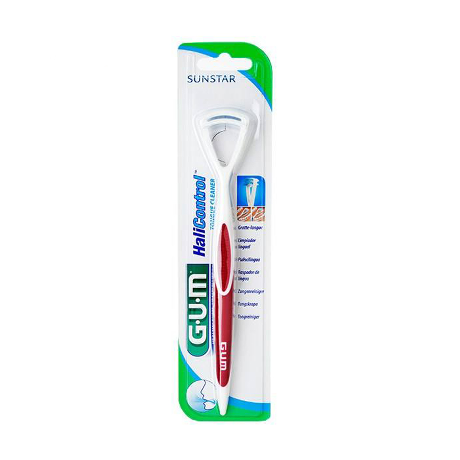 gum مسواک زبان پاک کن جی یو ام مدل هالی کنترل