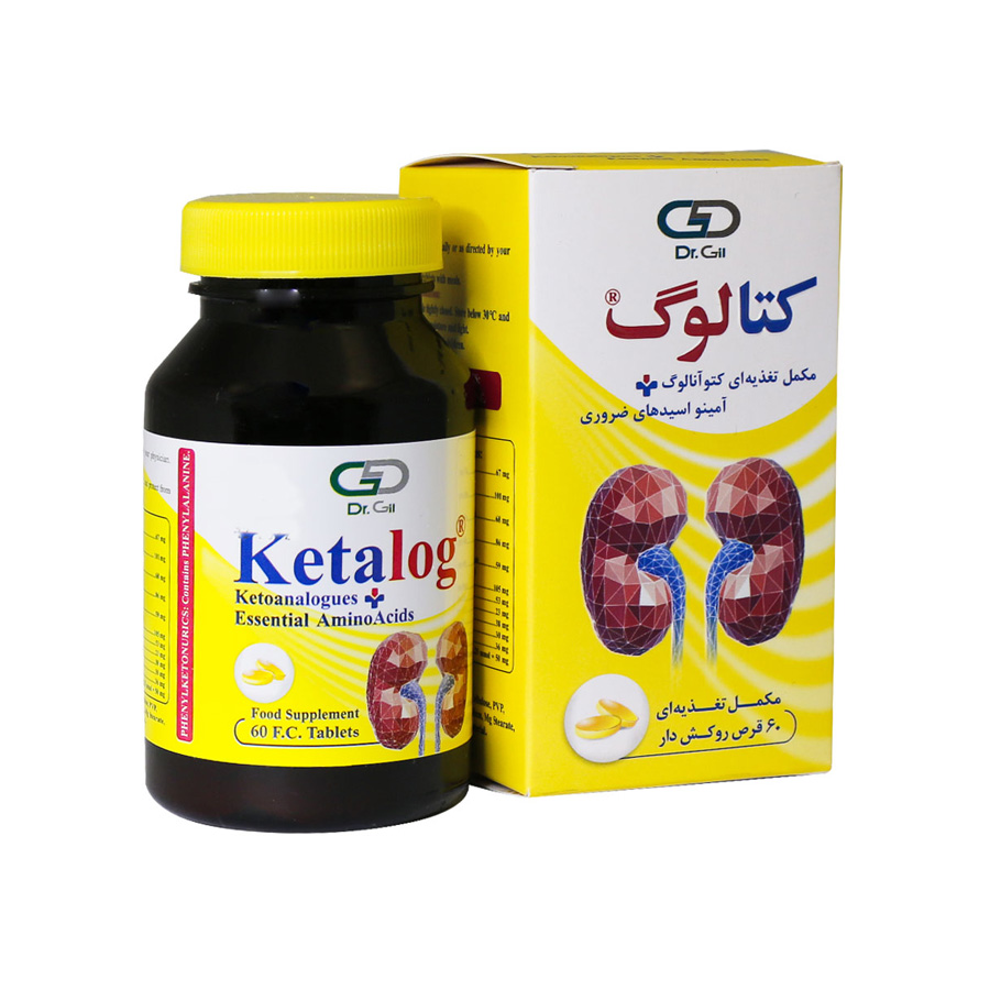 ketalog قرص کتالوگ دکتر گیل 60 عدد