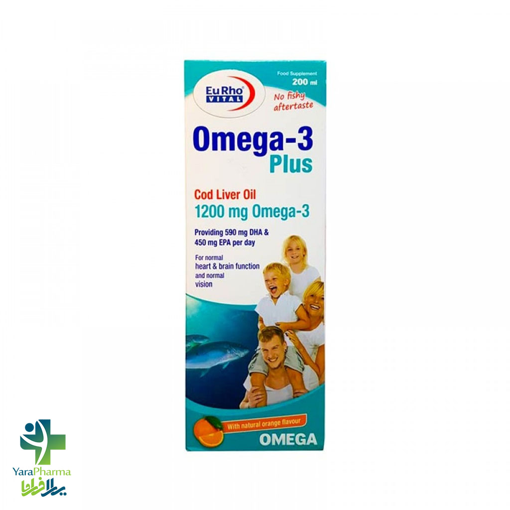 yara-img1111 خرید و قیمت شربت امگا 3 پلاس یوروویتال 200 میلی