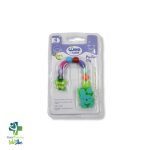 خرید و قیمت زنجیر و گیره پستانک وی کر wee care طرح خرگوش
