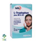خرید و قیمت قرص ال تریپتوفان پلاس B6 و B3 یوروویتال 60 عدد