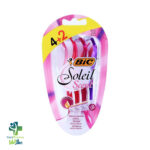 خرید و قیمت خود تراش زنانه بیک مدل Soleil Scent بسته 6 عددی