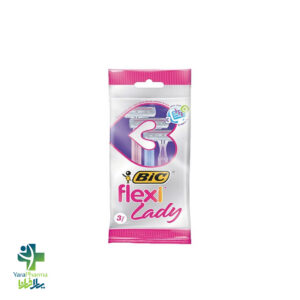 خرید و قیمت خود تراش بیک مدل Flexi lady بسته 3 عددی
