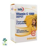 خرید و قیمت قرص ویتامین C 1000 میلی گرم دپو یوروویتال 60 عدد