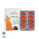 خرید و قیمت سافت ژل امگا 3 5 زراوش 30 عددی