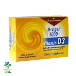 خرید و قیمت کپسول ژلاتینی ویتامین D3 دی ویژل 1000 واحد دانا 60 عدد