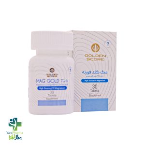 خرید و قیمت قرص مگ گلد فورته گلدن اسکور 30 عدد