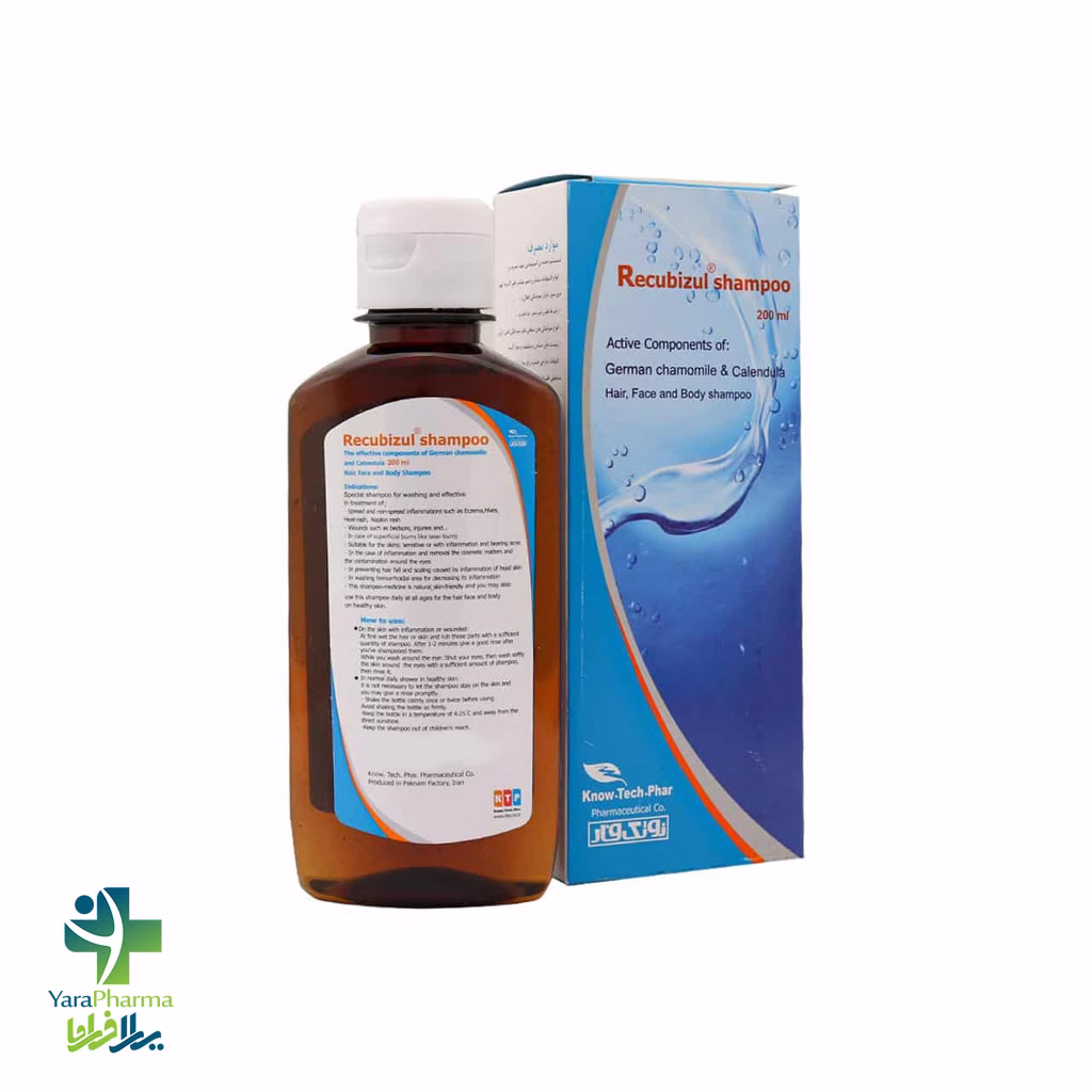 Know Tech Phar Recubizul Shampoo خرید و قیمت شامپو رکوبیزول نوتک فار