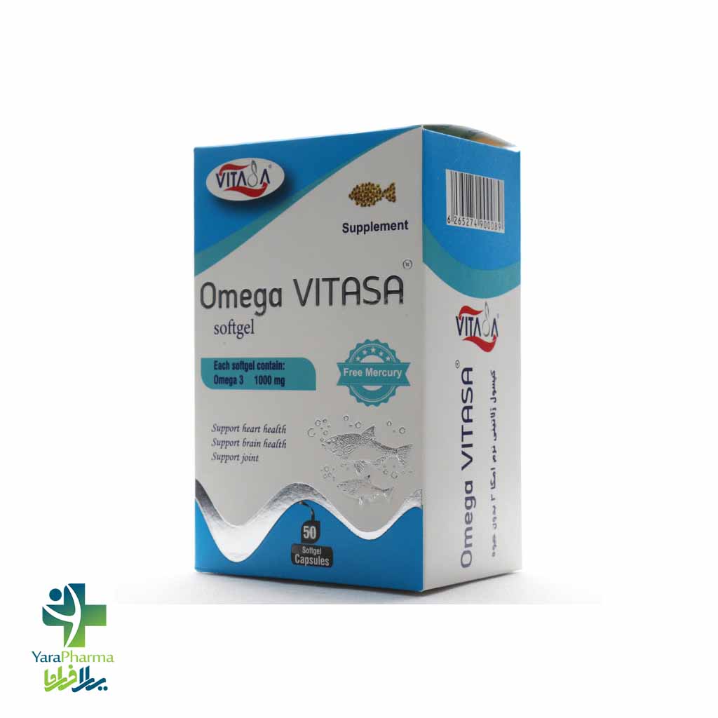 OMAGA 3 VITASA خرید و قیمت سافت ژل امگا 3 1000 میلی گرم ویتاسا