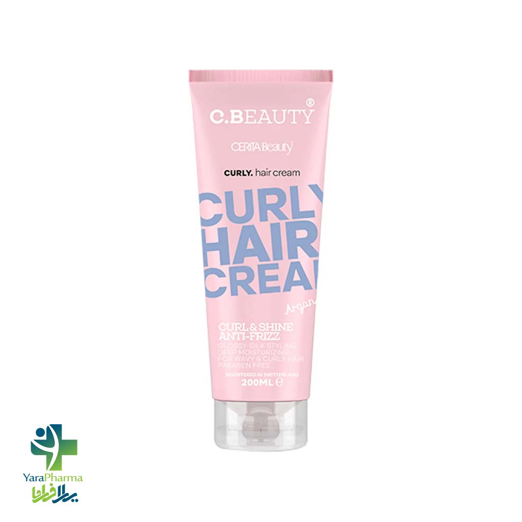 Cerita Curly Hair Cream 200 ml خرید و قیمت کرم مناسب موهای فر سریتا بیوتی
