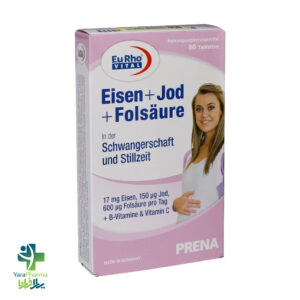 خرید و قیمت قرص آیرون و ید و فولیک اسید یوروویتال