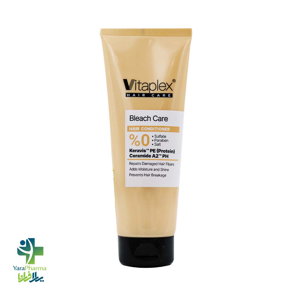 Vitaplex Hair Conditioner For Damaged Hair خرید و قیمت نرم کننده موی دکلره شده و آسیب دیده ویتاپلکس