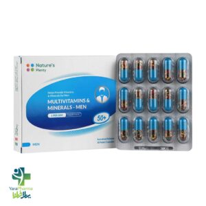 خريد و قيمت مولتی ویتامین و مینرال آقایان بالای 50 سال نیچرز پلنتی