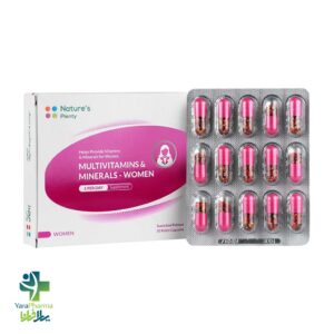 خرید و قیمت کپسول مولتی ویتامین و مینرال بانوان نیچرز پلنتی