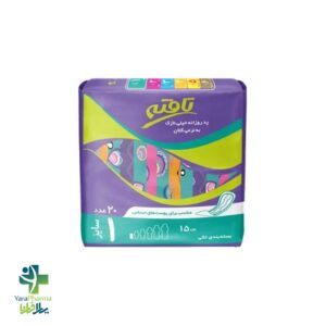 خرید و قیمت پد روزانه کتانی خیلی نازک تافته