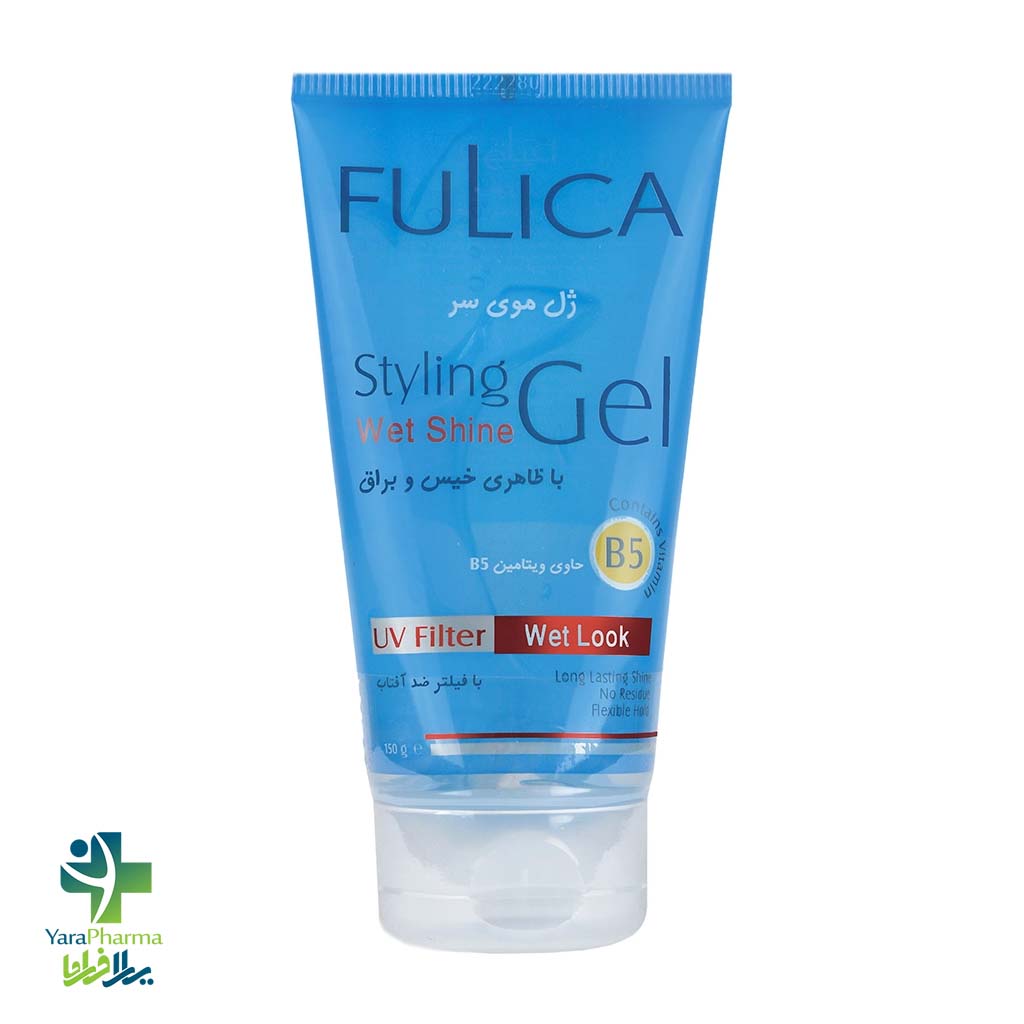 Fulica Styling Wet Shine Gel خرید و قیمت ژل حالت دهنده خیس فولیکا