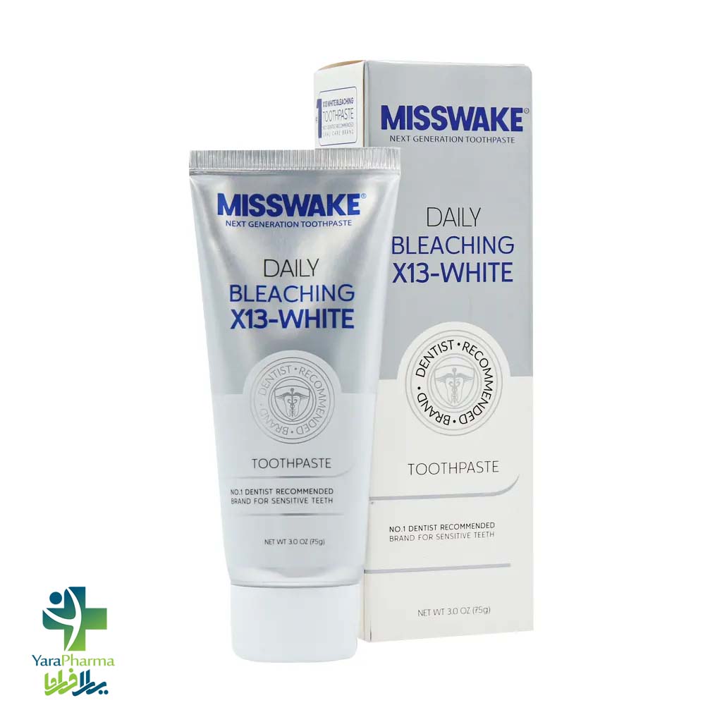 Misswake Bleaching Toothpaste خرید و قیمت خمیر دندان بلیچینگ میسویک