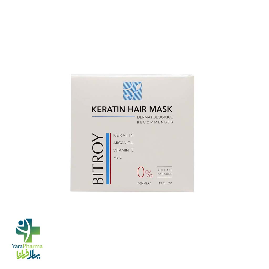bitroy-keratin-hair-mask-400ml خرید و قیمت ماسک موی کراتینه بیتروی فاقد سولفات